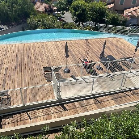 Superbe Appartement, Piscine, Vue Mer Et Montagnes أنتيب المظهر الخارجي الصورة