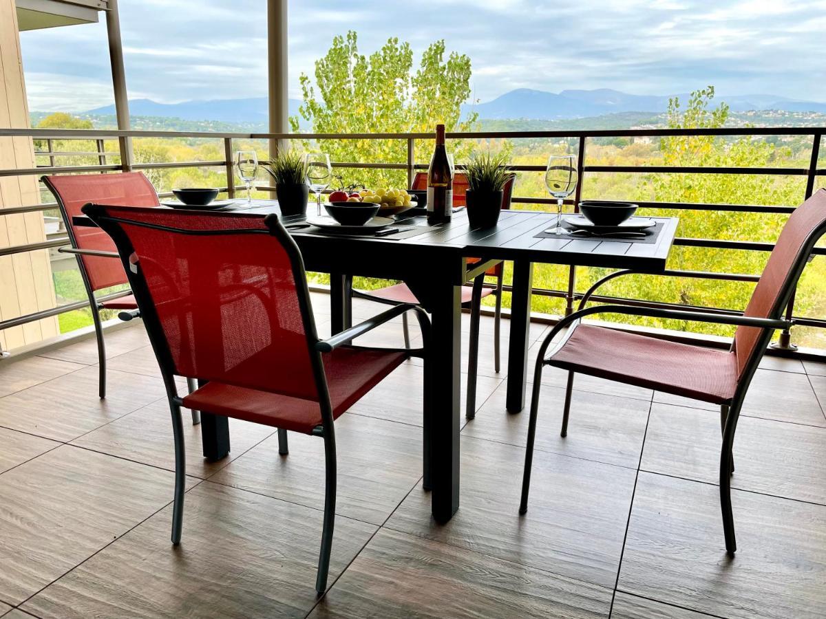 Superbe Appartement, Piscine, Vue Mer Et Montagnes أنتيب المظهر الخارجي الصورة