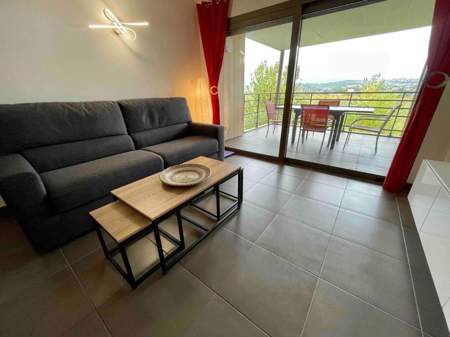 Superbe Appartement, Piscine, Vue Mer Et Montagnes أنتيب المظهر الخارجي الصورة